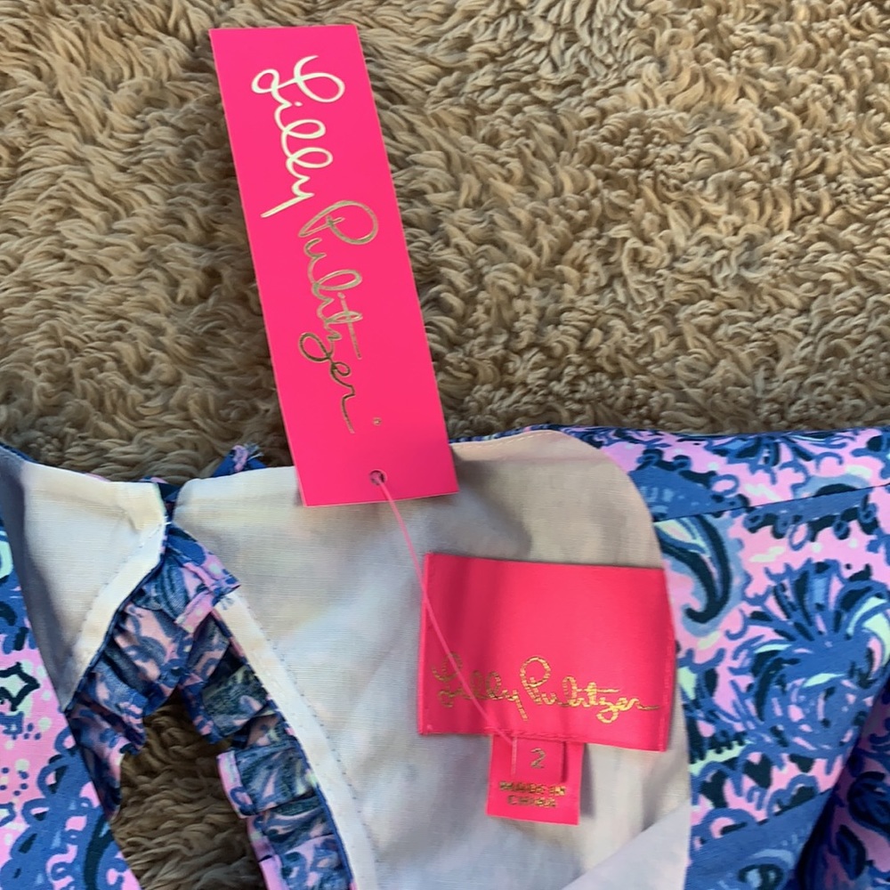 Lily Pulitzer Fiesta Stretch Dress NWT - Picture 5 of 11